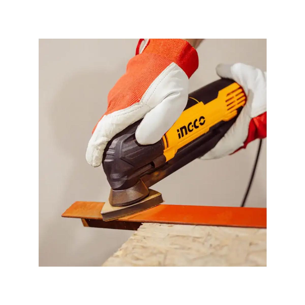 Ηλεκτρικό παλμικό πολυεργαλείο 300W με εξαρτήματα κοπής και λείανσης