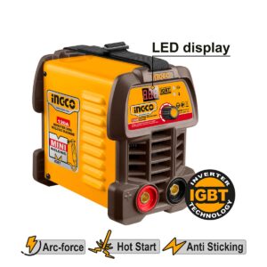 Ηλεκτροκόλληση inverter MMA 120A με LCD οθόνη και τεχνολογία IGBT