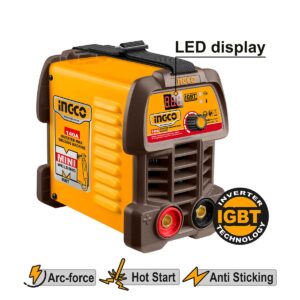 Ηλεκτροκόλληση inverter MMA 140A με LCD οθόνη και τεχνολογία IGBT