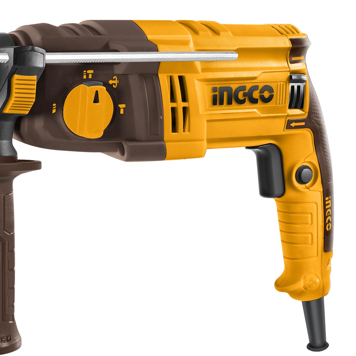 Ηλεκτρικό Πιστολέτο Περιστροφικό Κρουστικό 650W SDS Plus 1.7J (2.87kg) RGH6528 - Image 2