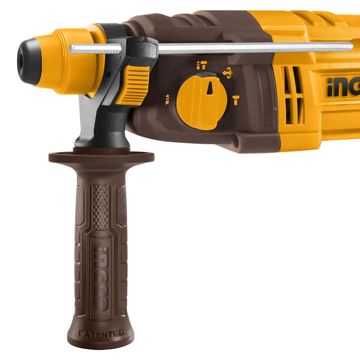 Ηλεκτρικό πιστολέτο περιστροφικό κρουστικό 650W SDS Plus 1.7J με βαλίτσα