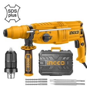 Ηλεκτρικό πιστολέτο περιστροφικό κρουστικό 800W SDS Plus 2.5J με βαλίτσα