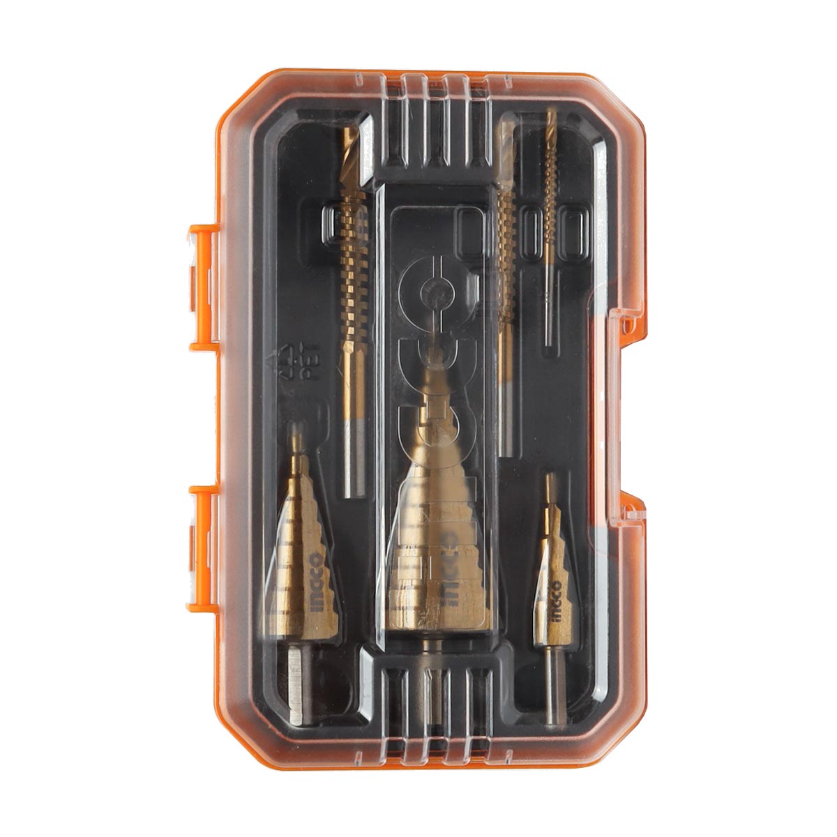 Τρυπάνια Κώνικα & Φρεζοτρύπανα Σετ 6 Τεμ. HSS 4341 AKSDS2061 - Image 3