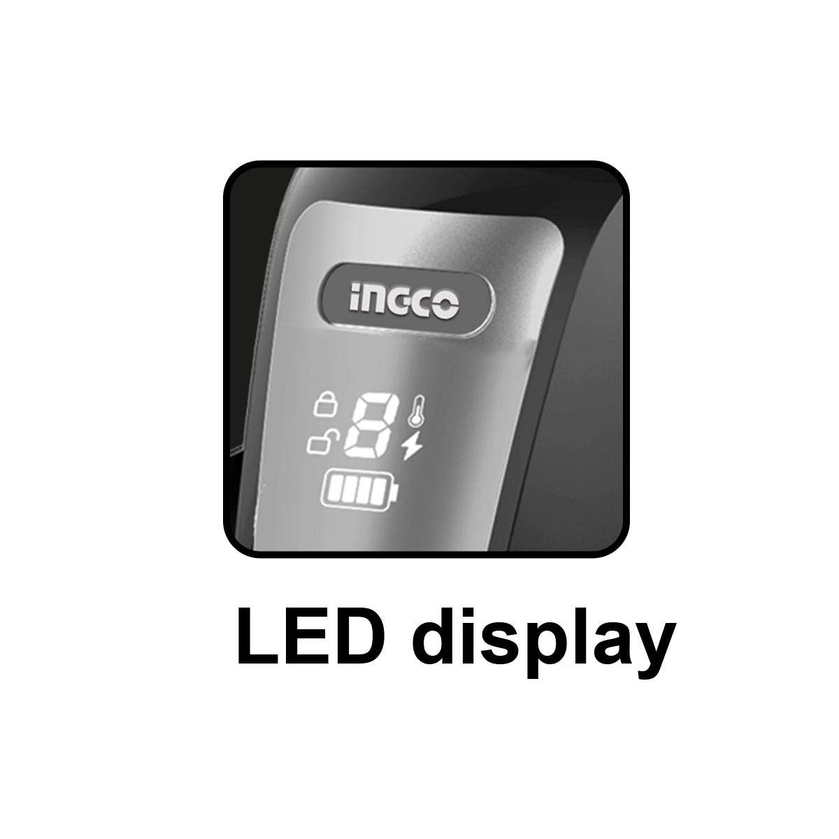 Μπλέντερ μπαταρίας 16V Li-Ion 1.5L 300W με γυάλινη κανάτα και LED οθόνη