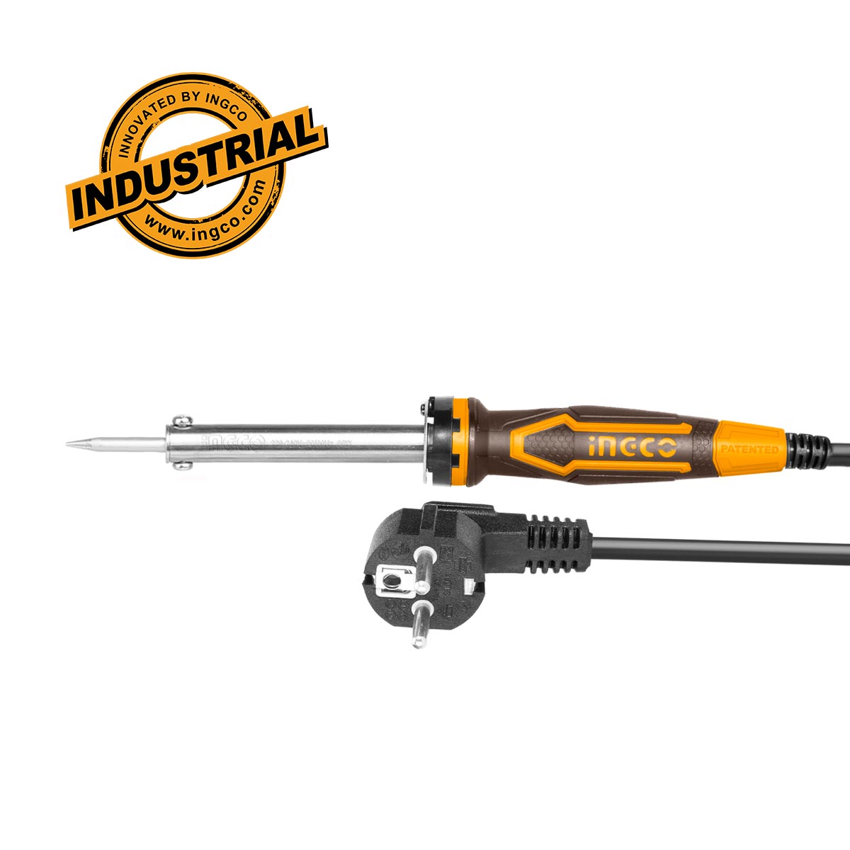 Ηλεκτρικό κολλητήρι 60W 220-240V με ευθεία μύτη και στήριγμα