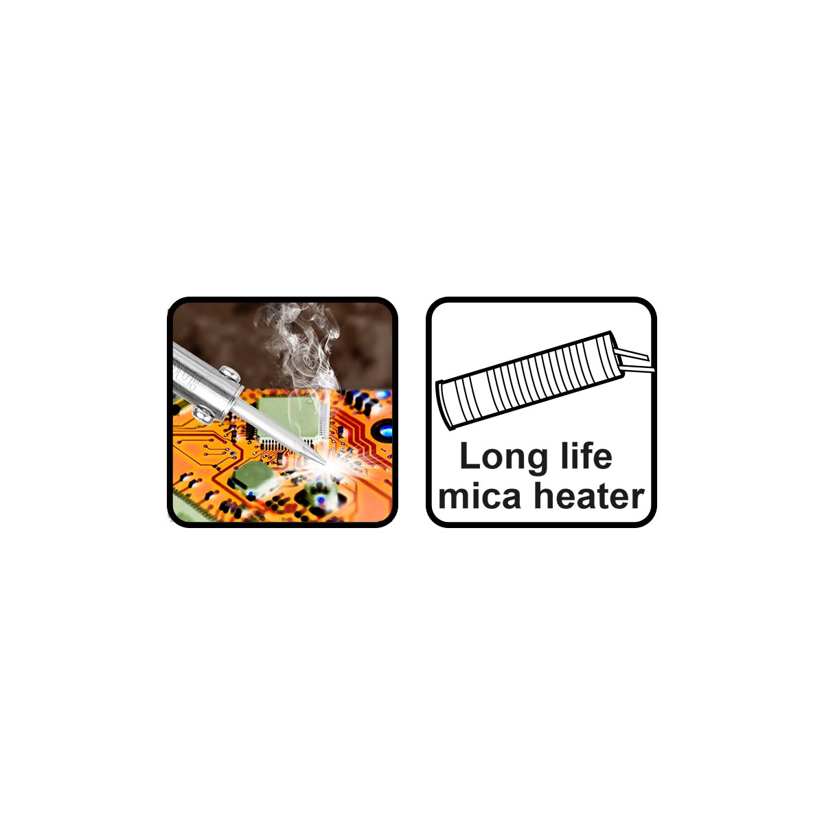 Ηλεκτρικό Κολλητήρι 60W 220-240V με Στήριγμα Μύτης SI0268 - Image 2