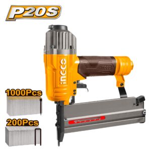 Αεροκαρφωτικό διχάλων και καρφιών 4-7bar 15-50mm με γυαλιά προστασίας