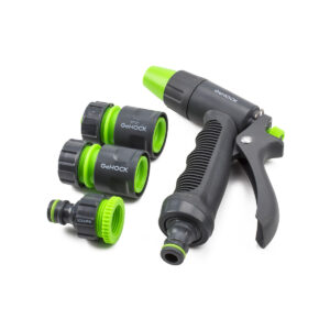 εκτοξευτής νερού πιστόλι GeHOCK με εξαρτήματα και εργονομική λαβή