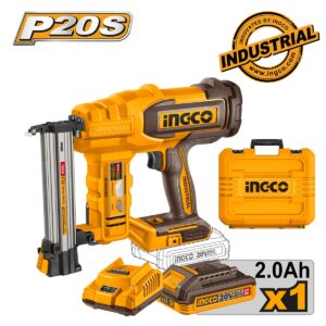 Καρφωτικό μπαταρίας 20V Li-Ion για καρφιά 18Ga 15-35mm με μπαταρία και βαλίτσα