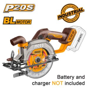 Δισκοπρίονο μπαταρίας 20V με δίσκο 140mm για κοπή ξύλου