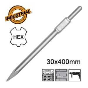 HEX βελόνι κατεδάφισης 30x400mm για πιστολέτο σκυροδέματος