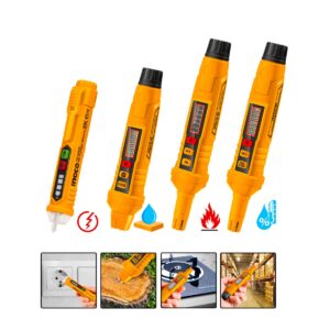 Σετ 4 ανιχνευτών ρεύματος, αερίου, υγρασίας και θερμοκρασίας