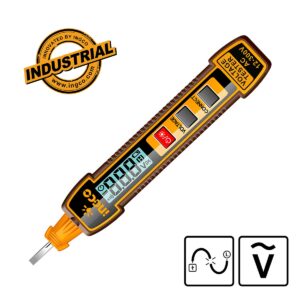 Ανιχνευτής τάσης AC 12-300V με οθόνη LCD και ηχητική ειδοποίηση