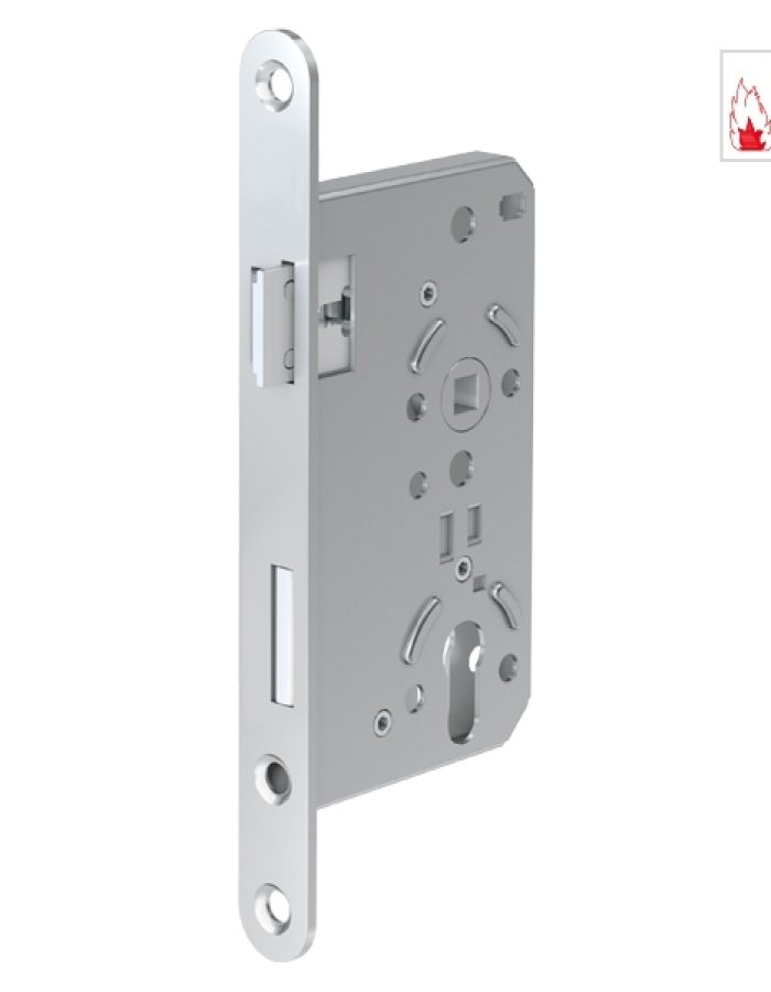 Πυράντοχη Κλειδαριά Εγκοπής ES 981 DIN Δεξιά 65mm72mm  9810-6521